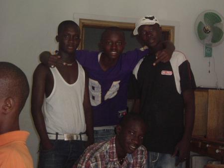 fallou diop and alvin,leuz et thieuf from the gangster group